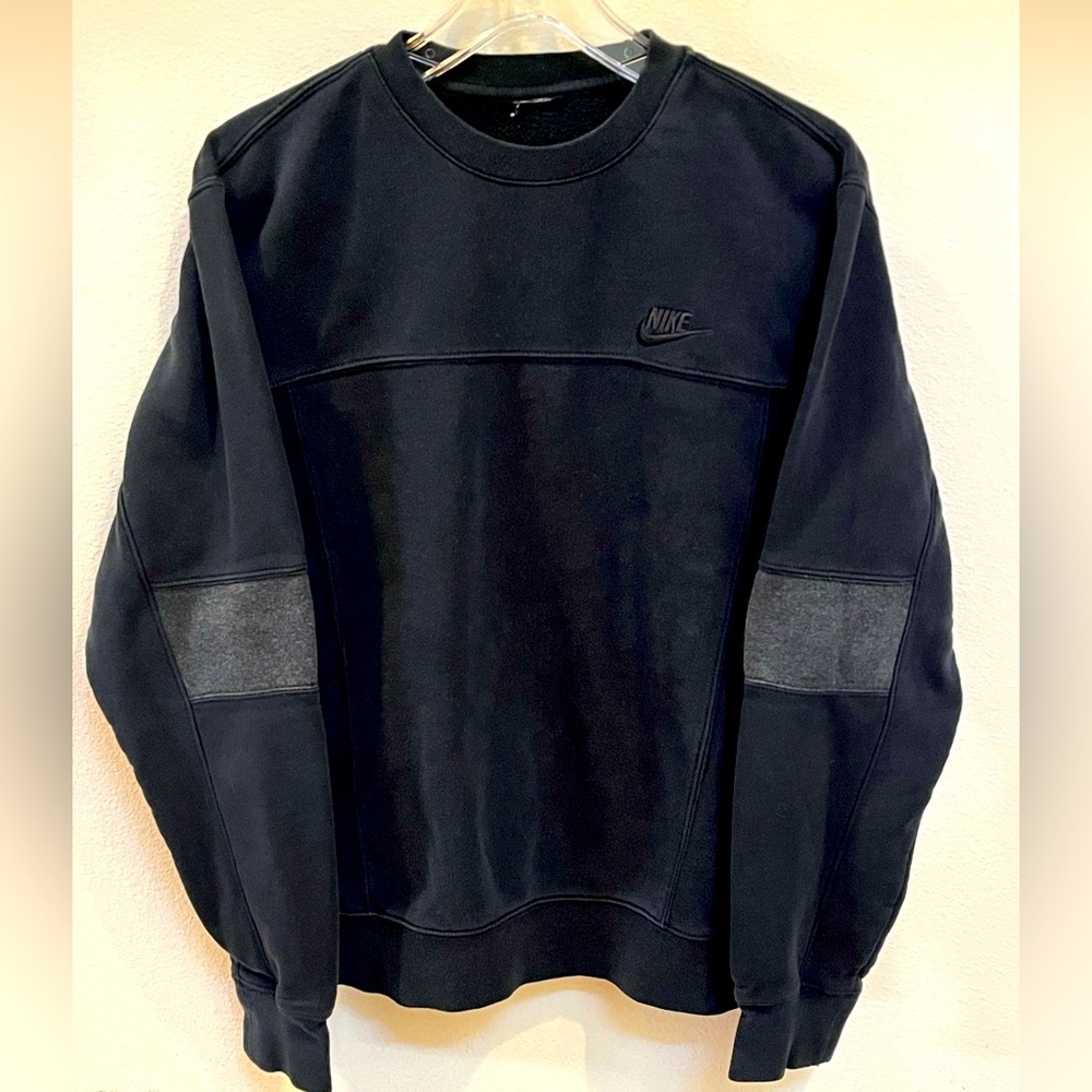Nike Men’s Sportswear Crewneck Sweatshirt Black Size M Style CZ9966-010